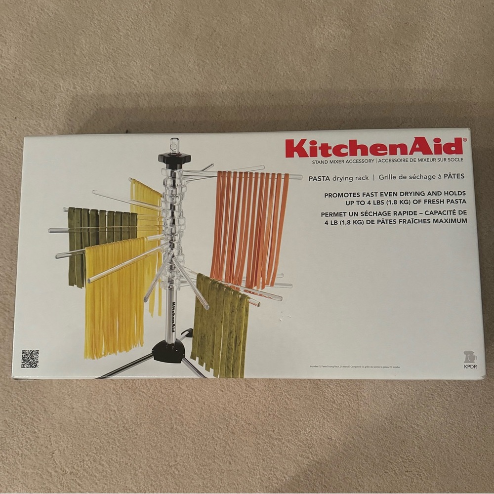 Kitchen Aid pasta drying rack